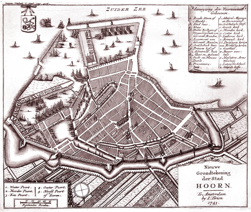 Hoorn 1743 Tirion